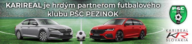 KARIREAL sa stal oficiálnym partnerom futbalového klubu PŠC PEZINOK