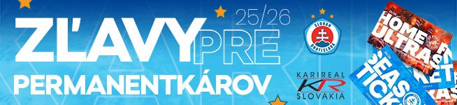 Benefit pre permanentkárov ŠK Slovan Bratislava